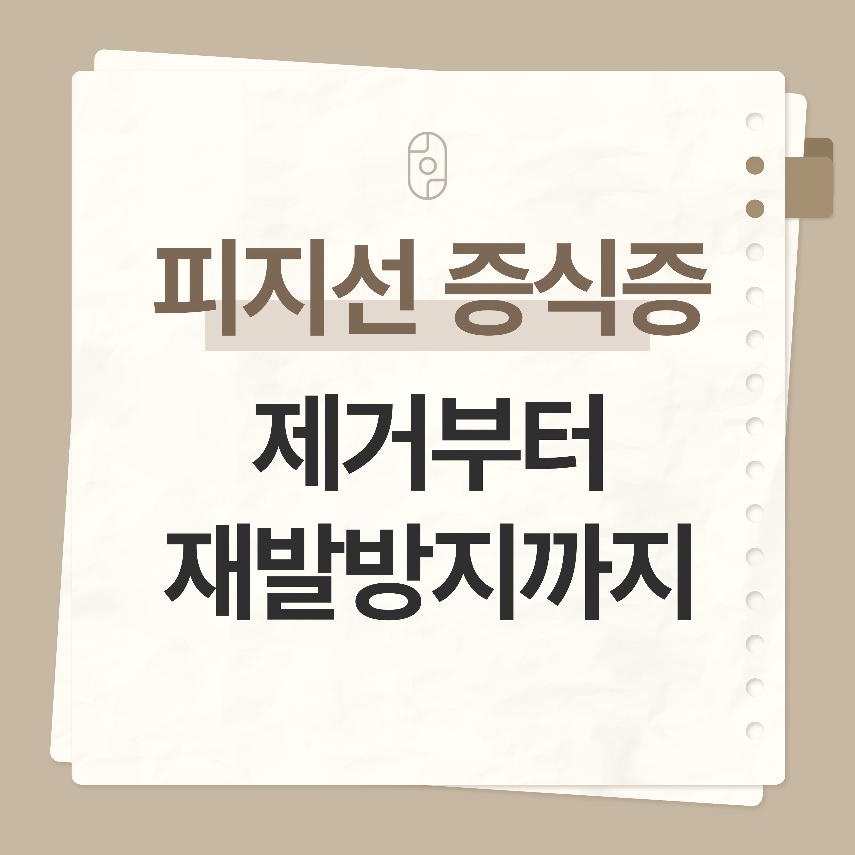 창원피지선증식증